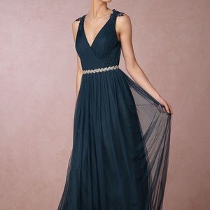 Navy bridesmaid dress